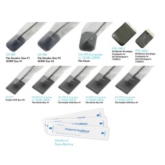 PacDent Digital Sensor Sheath with paper backing, Fits Schick Size 2, Compares to TIDI # 20825, 500pcs/box